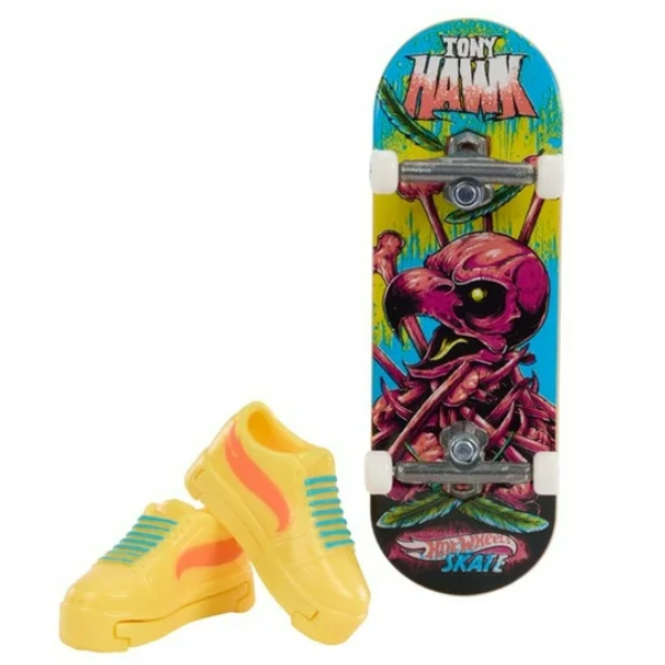 Hot Wheels Fingerboard-uri Neon Skate Tony Hawk, în asortiment