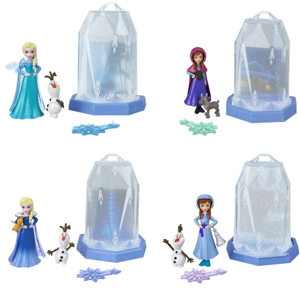 Набор-сюрприз Disney Frozen Ice Reveal с ледяным гелем Squishy, 4 модели