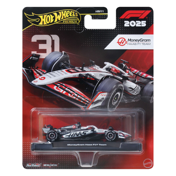 Mașinuță de colecție F1 Hot Wheels 1:64 Premium, în as.