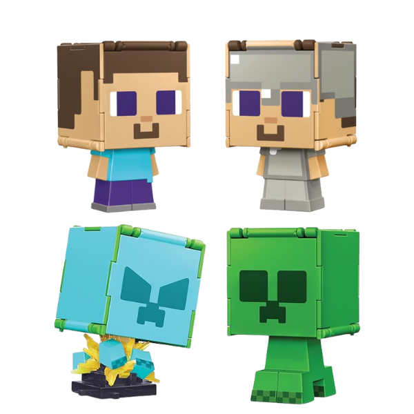 Figurine de colecție Minecraft 2 în 1, (ass.)
