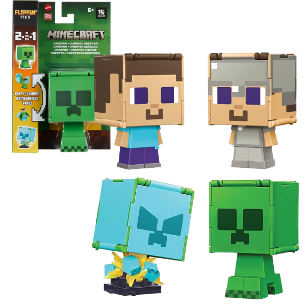 Figurine de colecție Minecraft 2 în 1, (ass.)