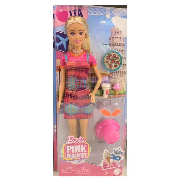 Păpușa Barbie "Călătorie în Italia" cu accesorii