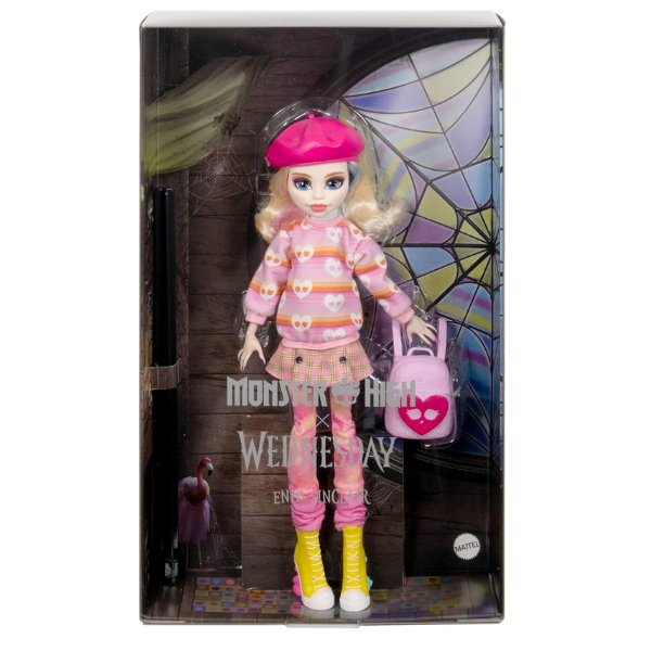 Set de joc Monster High X Wednesday - Enid Sinclair