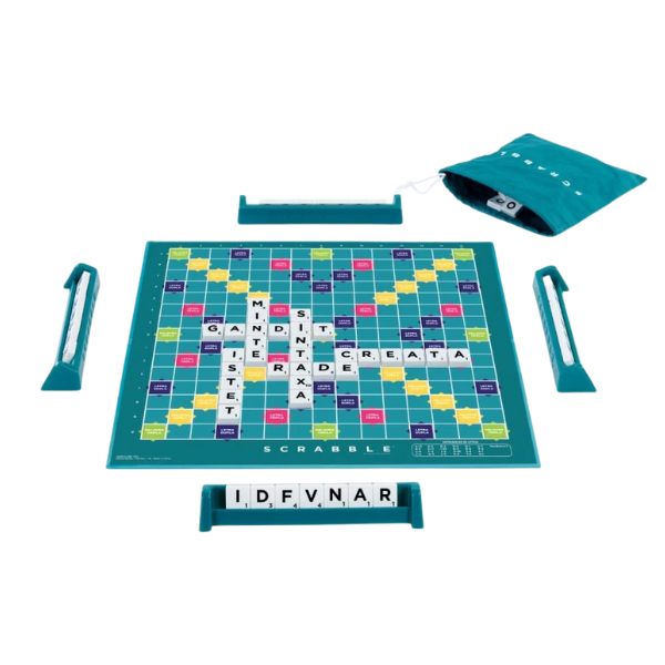 Настольная игра 2 в 1 Scrabble, Core Refresh (рум.)