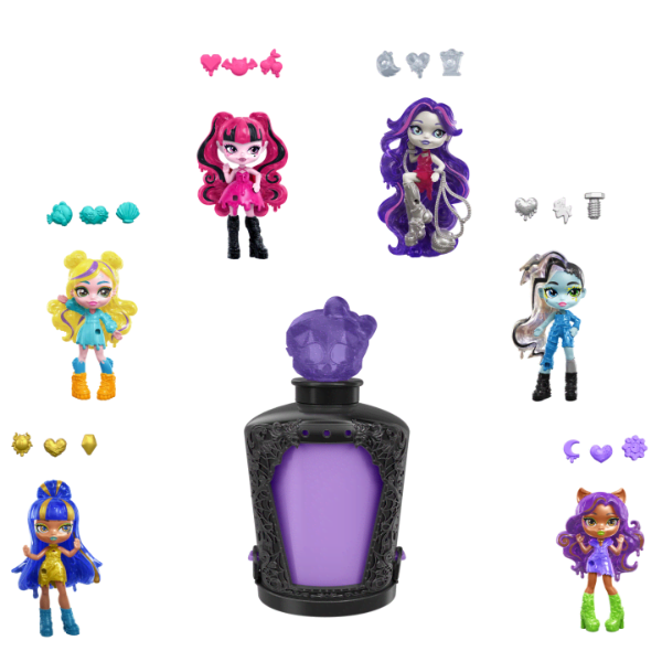 Păpuși-surpriză Monster High Potions