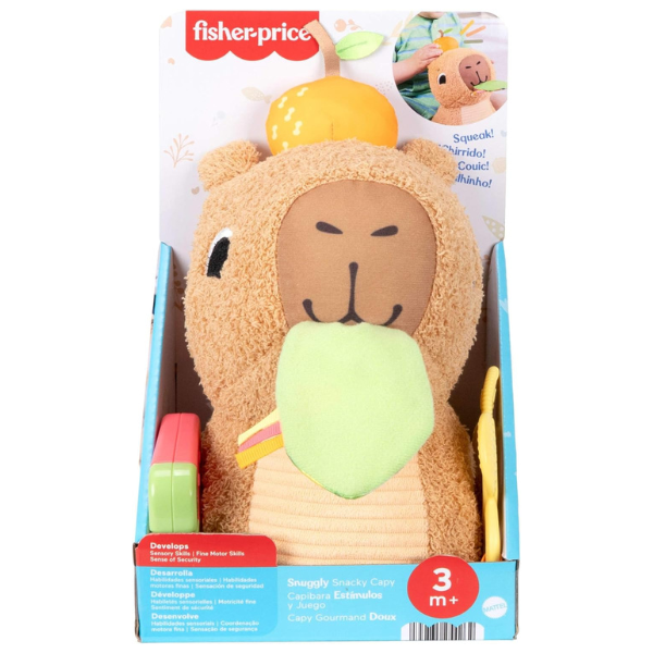 Плюшевая игрушка "Капибара" от Fisher-Price