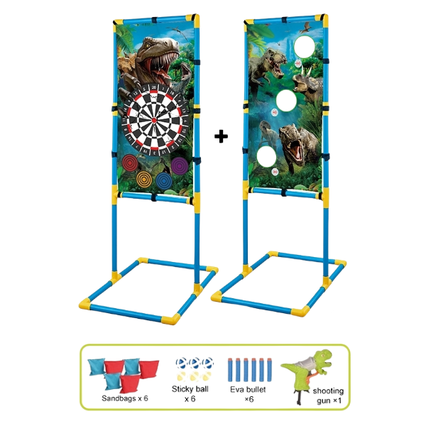 Set sportiv 2-în-1 "Țintă și aruncări"