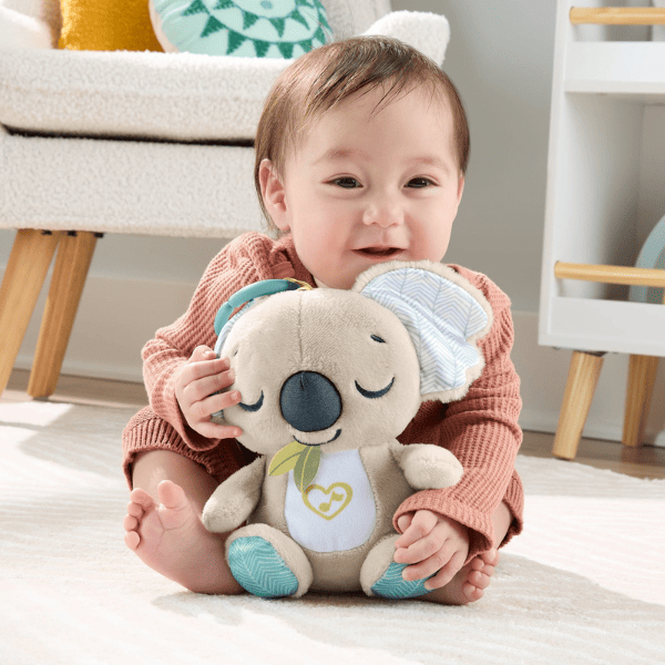 Jucărie de pluș „Koala” de la Fisher-Price, cu sunet