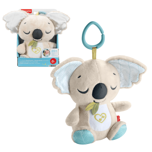 Jucărie de pluș „Koala” de la Fisher-Price, cu sunet