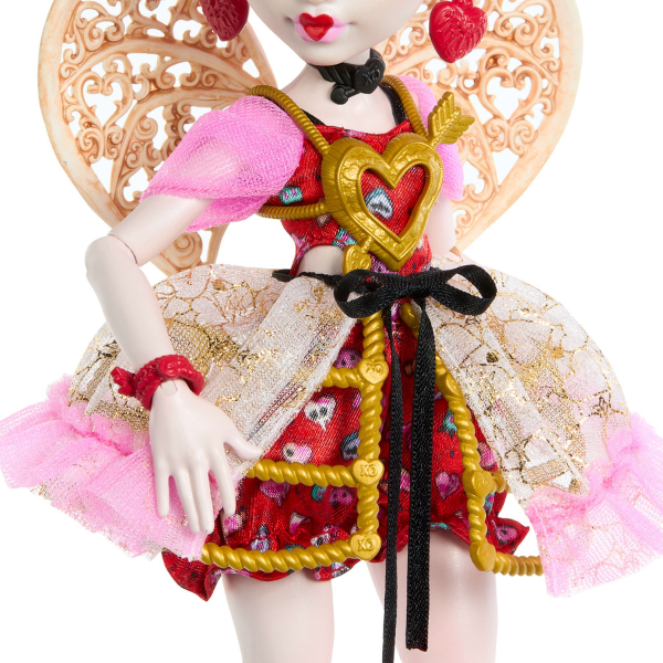 Set de joacă Monster High "Scary Sweet Birthday", Cupid Asteria cu accesorii