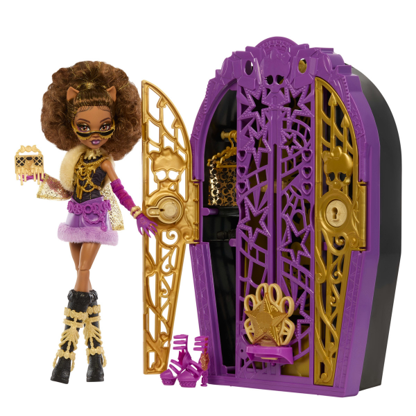 Set de joacă Monster High "Clawdeen Wolf și misterele din Hauntlywood"