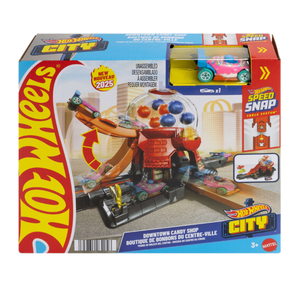 Игровой набор Hot Wheels "Магазин сладостей"