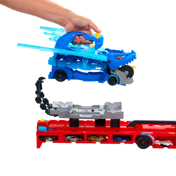 Hot Wheels Set de joacă "Transportor cu doi dragoni"