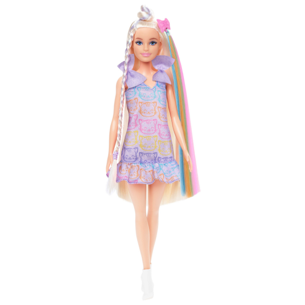 Păpușa Barbie "Fun &amp; Fancy" cu accesorii pentru coafat