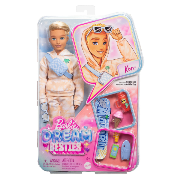 Păpușa Barbie Dream Besties "Ken" cu accesorii
