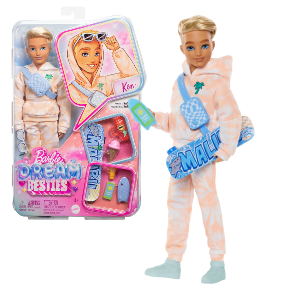 Păpușa Barbie Dream Besties "Ken" cu accesorii