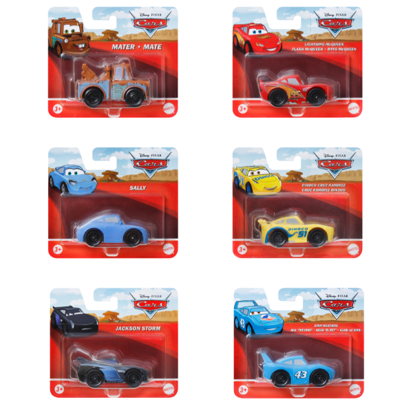 Set mașinuțe din desenul animat "Cars" Value Die Cast 1:55 (ass.)