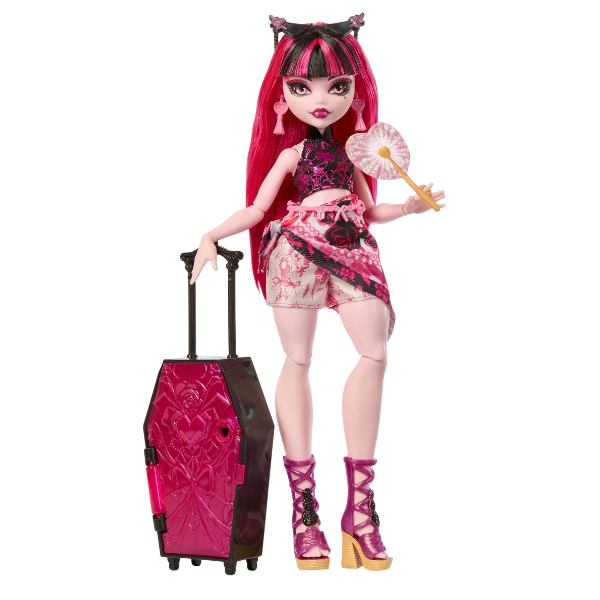 Set de joacă Monster High Skulltimate Secrets "Draculaura", cu accesorii