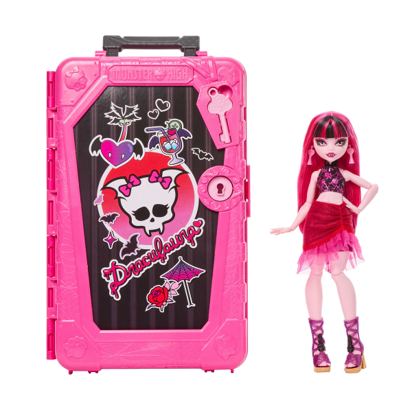 Set de joacă Monster High Skulltimate Secrets "Draculaura", cu accesorii