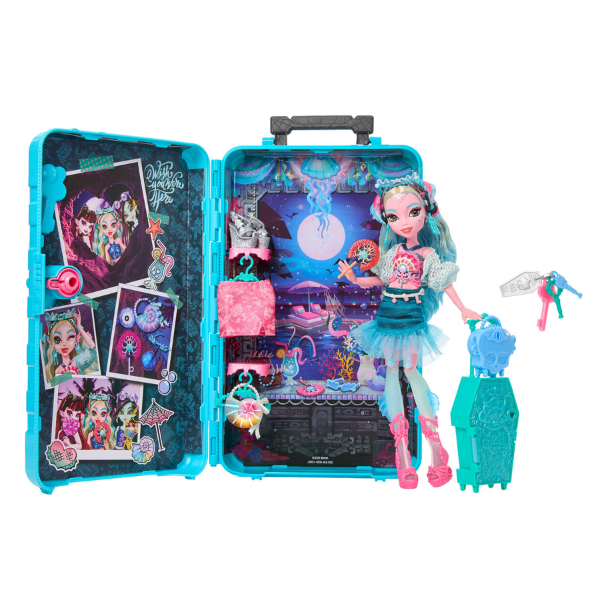 Set de joacă Monster High Skulltimate Secrets "Lagoona Blue", cu accesorii