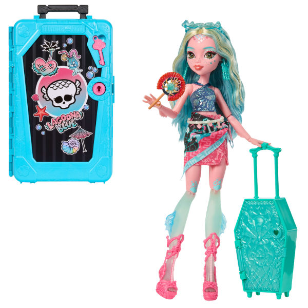 Set de joacă Monster High Skulltimate Secrets "Lagoona Blue", cu accesorii