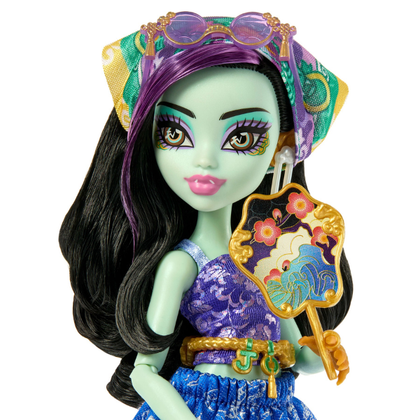 Set de joacă Monster High Skulltimate Secrets "Jinafire Long", cu accesorii