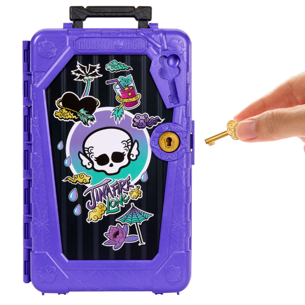 Set de joacă Monster High Skulltimate Secrets "Jinafire Long", cu accesorii