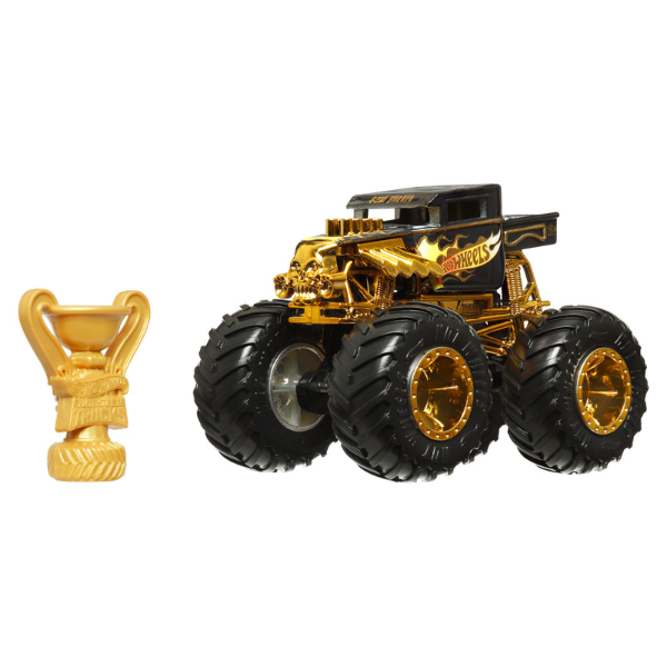 1:64 Hot Wheels Monster Trucks – BIGFOOT (ediție aniversară), as.