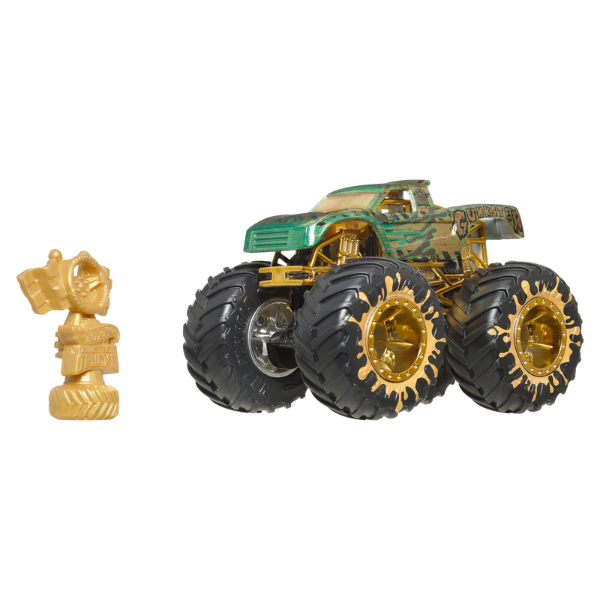 1:64 Hot Wheels Monster Trucks – BIGFOOT (ediție aniversară), as.