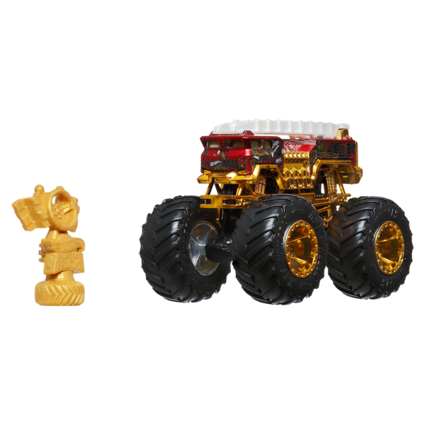 1:64 Hot Wheels Monster Trucks – BIGFOOT (ediție aniversară), as.