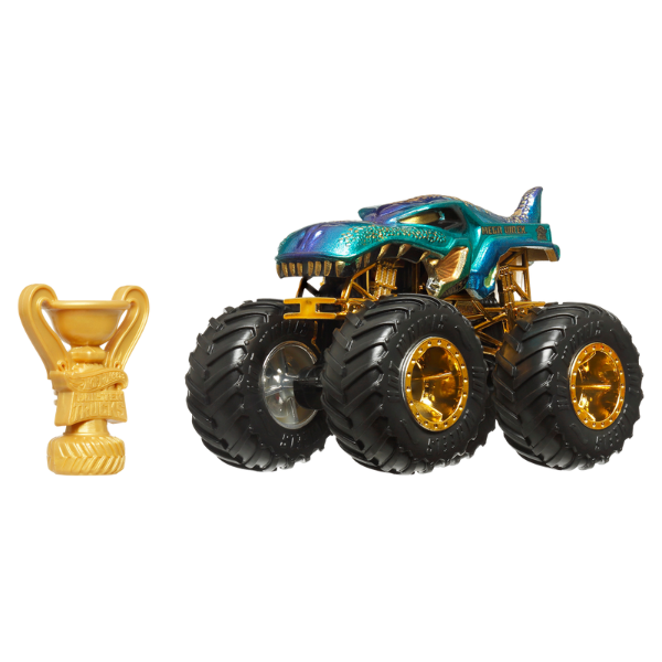 1:64 Hot Wheels Monster Trucks – BIGFOOT (ediție aniversară), as.
