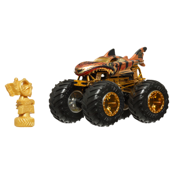 1:64 Hot Wheels Monster Trucks – BIGFOOT (ediție aniversară), as.