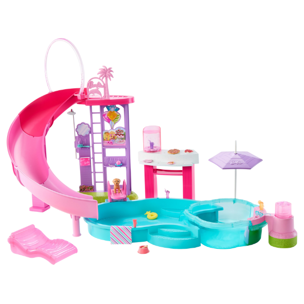Set de joacă Barbie "Piscina de vis"