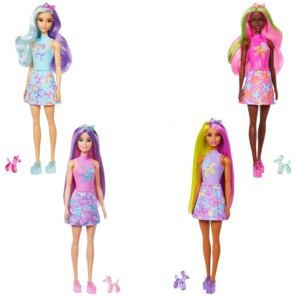 Păpușa Barbie Color Reveal seria "Animale de balon"