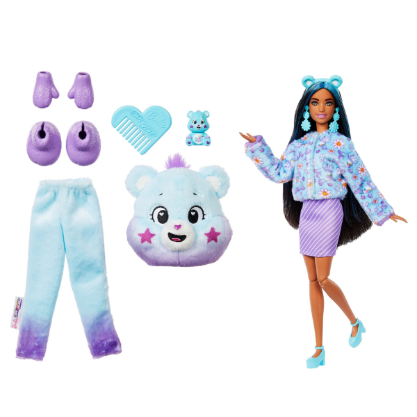 Кукла Barbie Cutie Reveal "Барби в плюшевом костюме медведя"