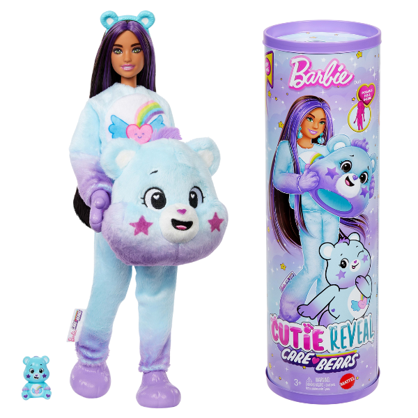 Кукла Barbie Cutie Reveal "Барби в плюшевом костюме медведя"