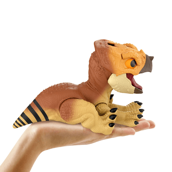 Figurină interactivă de dinozaur "Jurassic World: Aquilops Dolores"