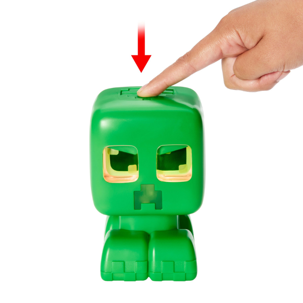 Jucărie interactivă Minecraft personaj "Creeper"