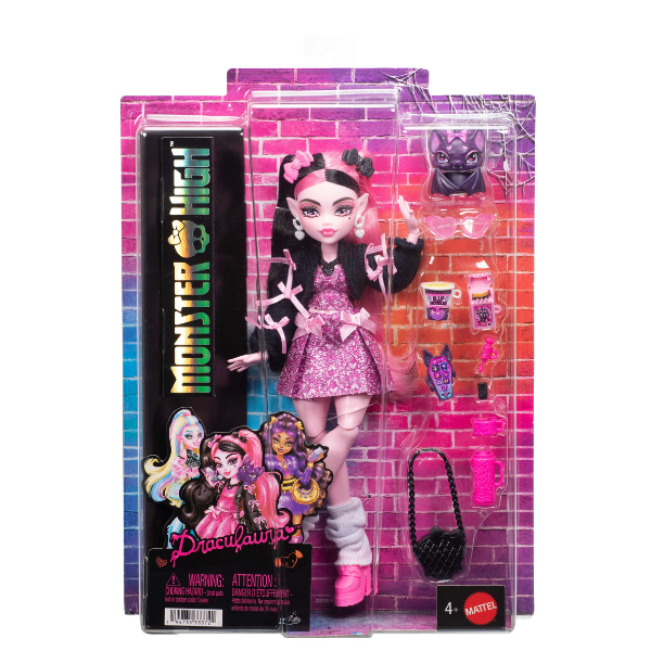 Set de joacă Monster High "Draculaura", cu accesorii