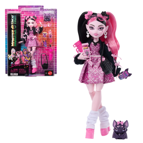 Set de joacă Monster High "Draculaura", cu accesorii