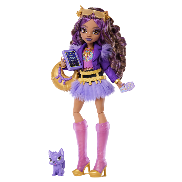 Set de joacă Monster High "Clawdeen Wolf", cu accesorii
