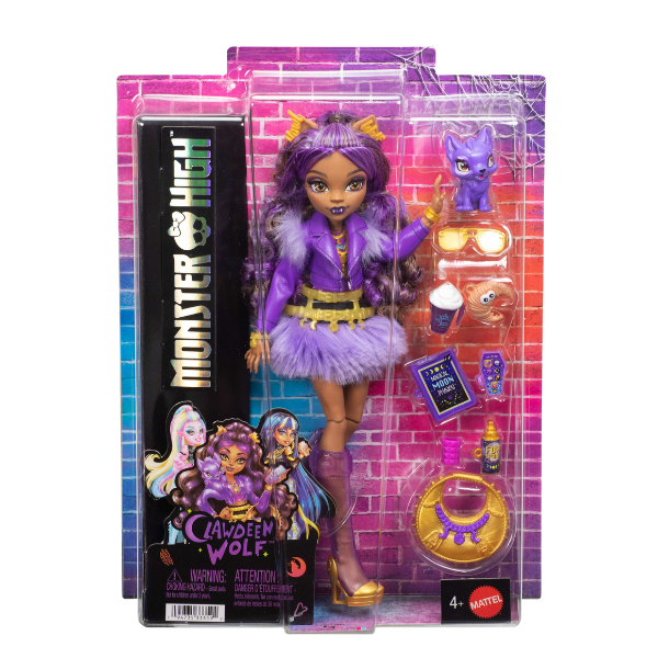 Set de joacă Monster High "Clawdeen Wolf", cu accesorii