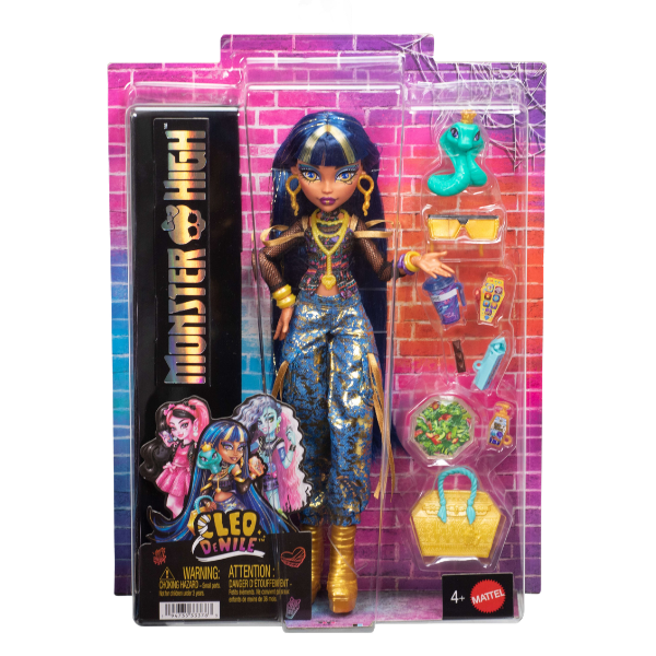 Set de joacă Monster High "Cleo de Nile", cu accesorii