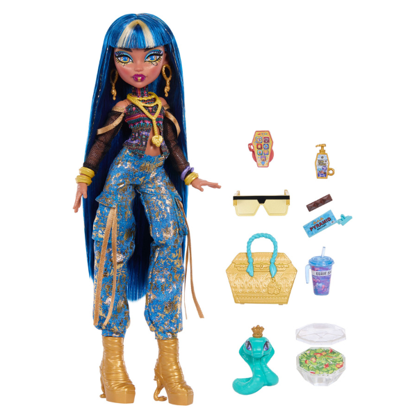 Set de joacă Monster High "Cleo de Nile", cu accesorii