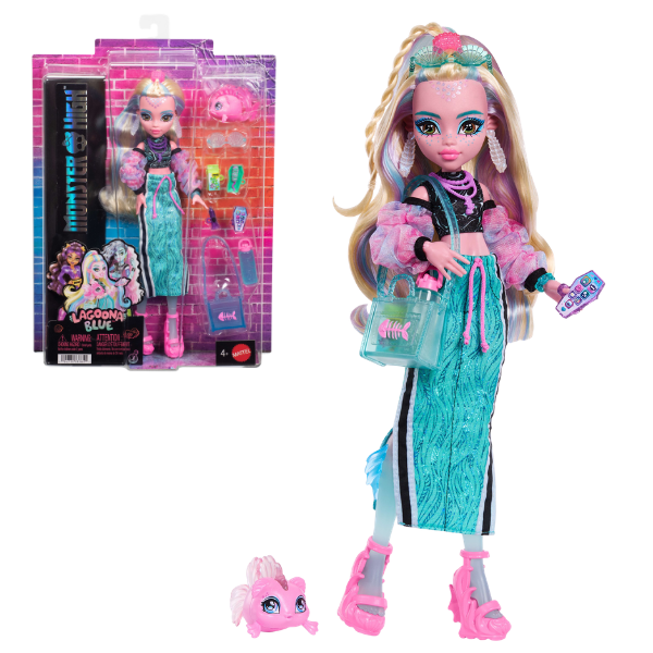 Set de joacă Monster High "Lagoona Blue", cu accesorii