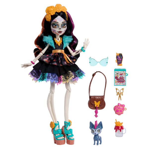 Set de joacă Monster High "Skelita Calaveras", cu accesorii