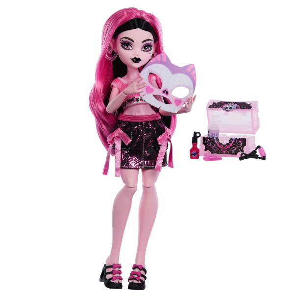 Set de joacă Monster High Self-Scare Secrets "Draculaura", cu accesorii