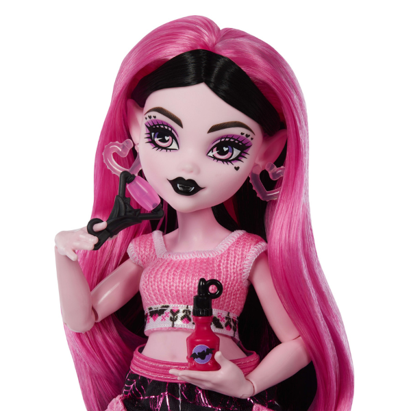 Set de joacă Monster High Self-Scare Secrets "Draculaura", cu accesorii