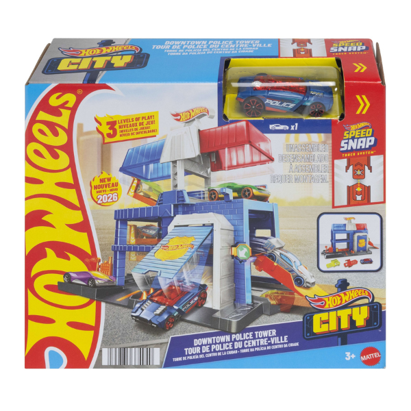 Игровой набор Hot Wheels "Полицейская башня"