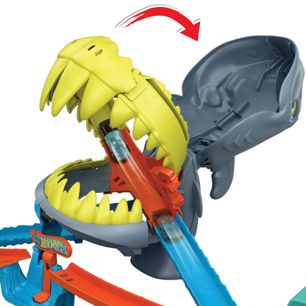 Игровой набор Hot Wheels: Пляж «Атака акулы»